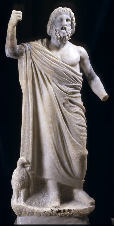 Statuette de Zeus, possiblement d