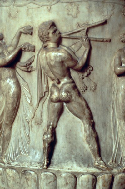Le Cratère Borghèse (détail) - Greek