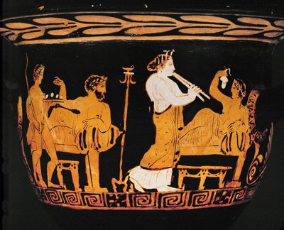 Scène de banquet ... - Greek Greek