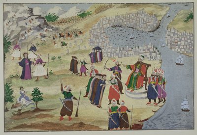 La chute prédite de Constantinople, de l