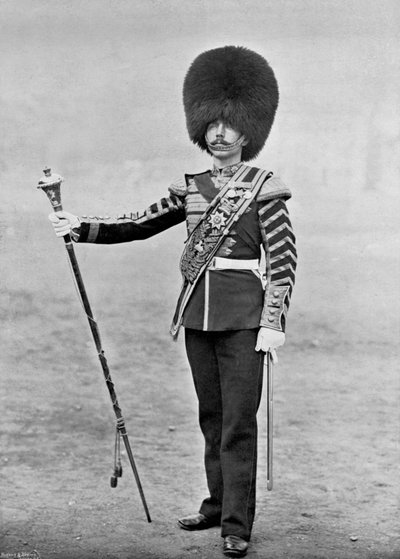 Tambour-major Patrick, 2ème Coldstream Guards, 1895 - Gregory and Co