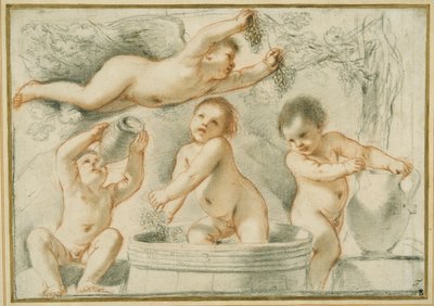 Allégorie de la vinification - Guercino