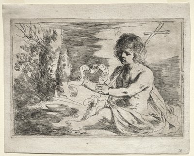 Saint Jean-Baptiste - Guercino