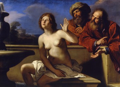 Suzanne et les vieillards - Guercino