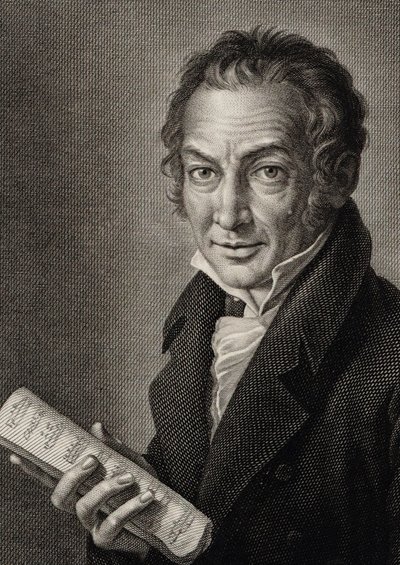 Portrait du compositeur Nicola Antonio Zingarelli 1752-1837, 1816 - Guglielmo Morghen