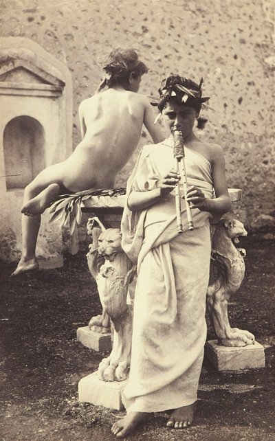 Étude de deux garçons, c.1898 - Guglielmo Plüschow