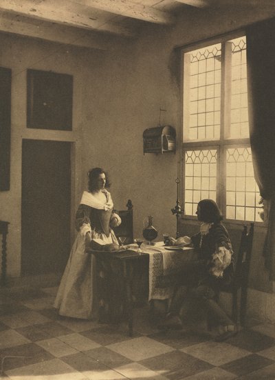 Un intérieur flamand - Guido Rey