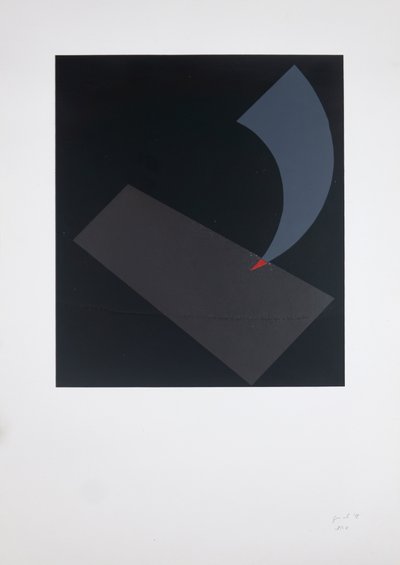 Prométhée blessé en sérigraphie, 2018 - Guilherme Pontes