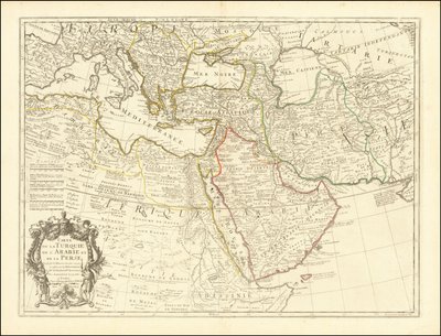 1701 map - Carte De La Turquie De L