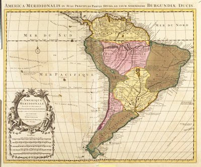 Panama, Argentine, Bolivie, Brésil, Chili, Colombie, Équateur, Guyane française, Guyana, Paraguay, Pérou, Suriname, Uruguay, Venezuela - Guillaume Delisle