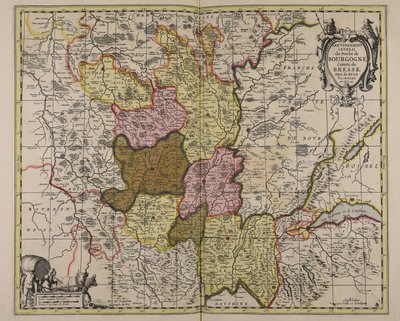 Gouvernement general du duché de Bourgogne comté de Bresse pays de Buge Valromey et Gex amp;c. - Guillaume Sanson