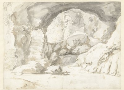 Vue dans les voûtes d