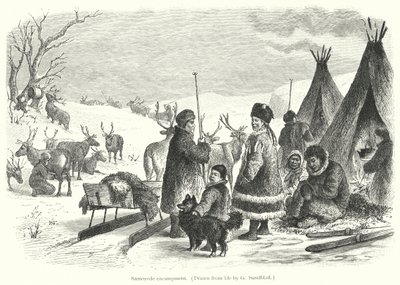 Campement Samoyède - Gustav (after) Sundblad