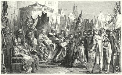 Investiture de Frédéric Ier en tant que margrave de Brandebourg - Gustav Bartsch