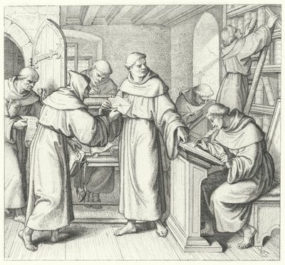 Martin Luther, vicaire de Saxe et de Thuringe (gravure) - Gustav Ferdinand Leopold Konig