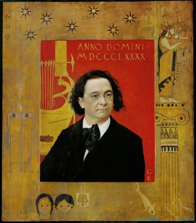 Joseph Pembauer, pianiste et professeur de piano - Gustav Klimt