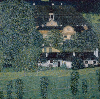 Château de Kammer sur le lac Attersee II - Gustav Klimt