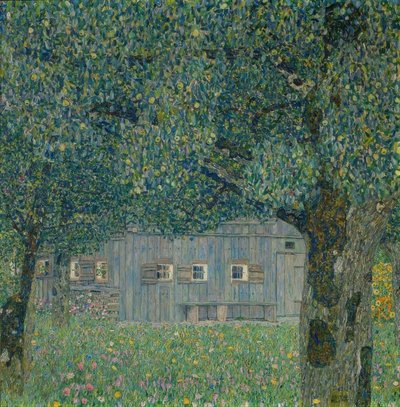 Ferme de Haute-Autriche - Gustav Klimt