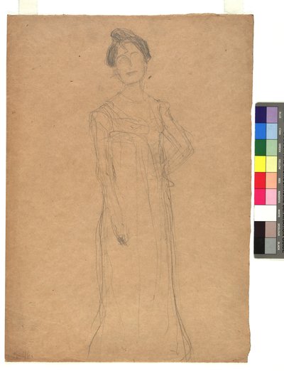Étude pour un portrait de dame - Gustav Klimt