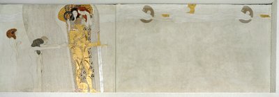 La frise Beethoven, détail - Gustav Klimt