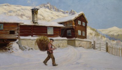 De la ferme Sandbu - Gustav Wentzel