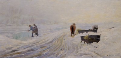 Découpe de glace sur Bondivann - Gustav Wentzel
