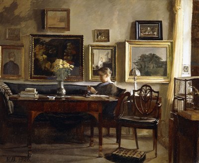 Un moment de détente - Gustav Wilhelm Blom