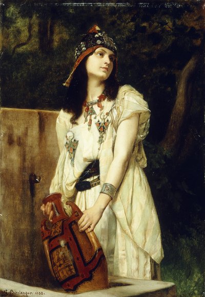 Une femme avec une urne, 1888 - Gustave Clarence Rodolphe Boulanger