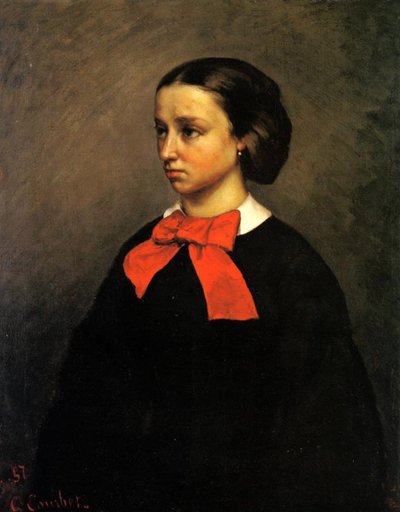 Portrait de Madame Jacquet - Gustave Courbet