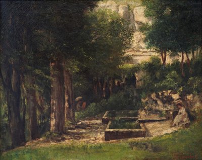 Le Printemps à Fouras Un peintre et son modèle - Gustave Courbet