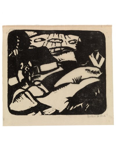Néerlandais : Paysage ou Paysage avec ferme - Gustave de Smet