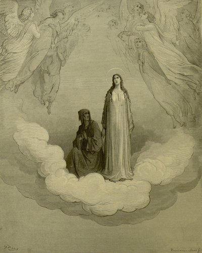 Gustave Doré - Paradiso, c. XXI, v. 1-3 - Gustave Dore