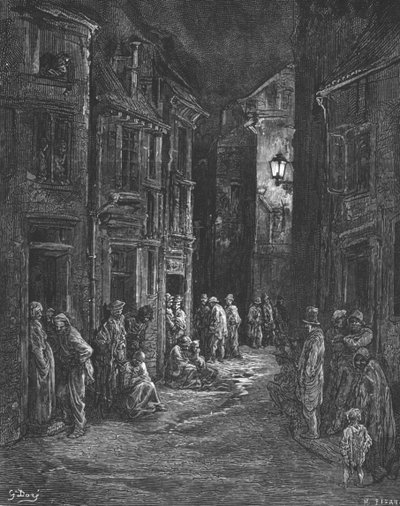 Bluegate Fields, 1872 - Gustave Dore