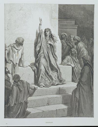 Deborah, gravée par Ettlin, c.1868 - Gustave Dore