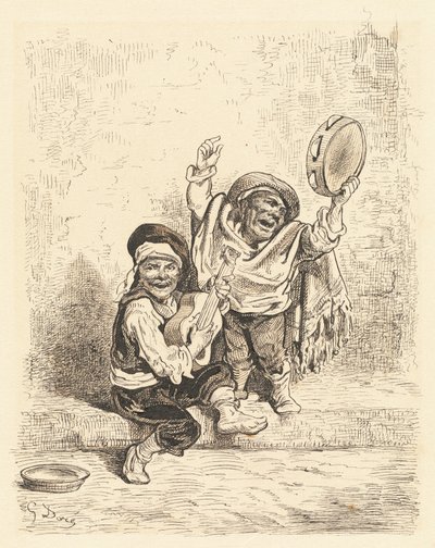 Musiciens nains de Grenade - Gustave Dore
