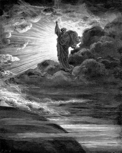 Dieu créant la lumière - Gustave Dore