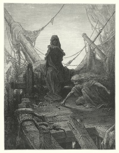 Illustration de Gustave Doré pour La Complainte du vieux marin de Coleridge - Gustave Dore