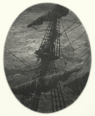 Illustration de Gustave Doré pour La Complainte du vieux marin de Coleridge - Gustave Dore