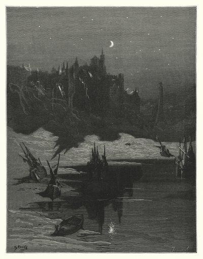 Illustration de Gustave Doré pour La Complainte du vieux marin de Coleridge - Gustave Dore