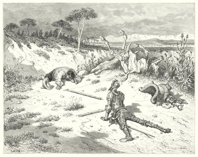 Don Quichotte de Gustave Doré : "Sancho, j