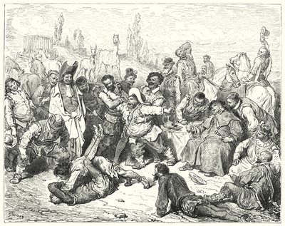 Don Quichotte de Gustave Doré: "Sancho Panza seul était vexé, se tourmentait à mort et délirait comme un fou" - Gustave Dore