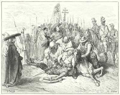 Don Quichotte de Gustave Doré : "Les accents lamentables de la voix de l