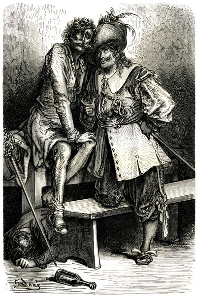 Illustration pour le Capitaine Fracasse - Gustave Dore