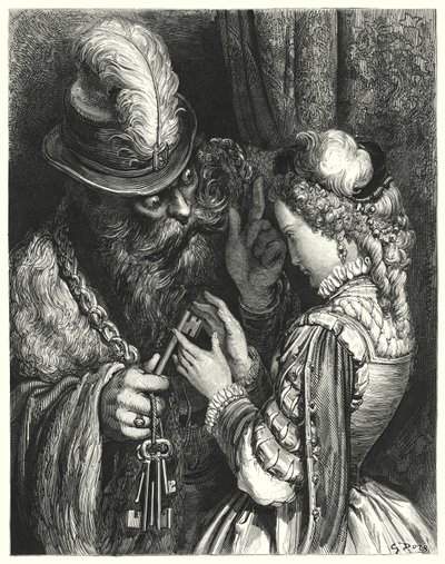 La Barbe-Bleue - Gustave Dore