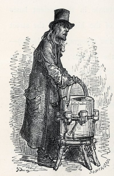 Vendeur de limonade - Gustave Dore