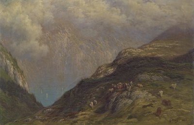 Paysage montagneux - Gustave Dore