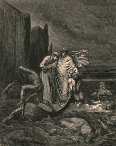 Mon sage professeur conscient, le repoussant, vers 1890 - Gustave Dore