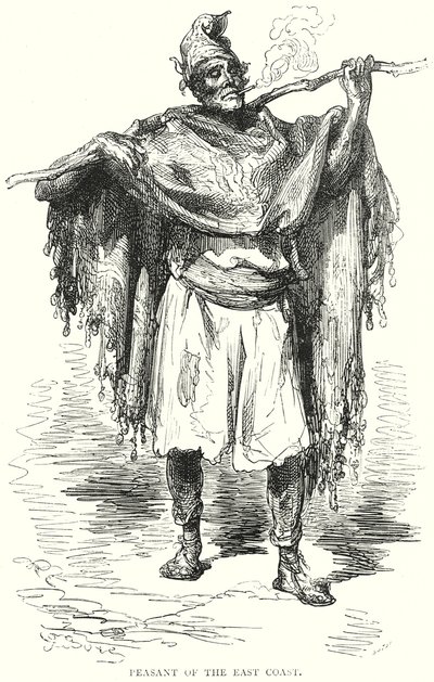 Paysan de la côte Est (gravure) - Gustave Dore