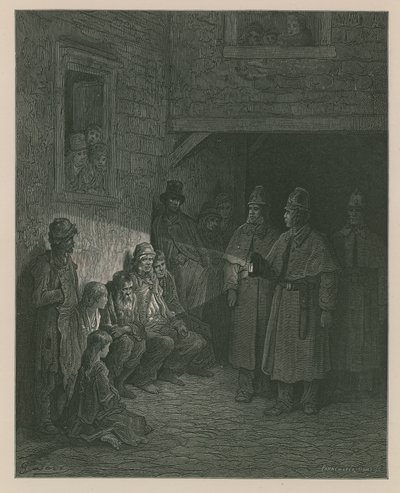 Policiers en patrouille - Gustave Dore