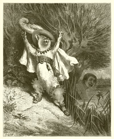 Le Chat Botté, vers 1868 - Gustave Dore
